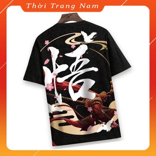 Áo Phông Áo Thun Nam Nữ 3D Tay Lỡ Kiểu Form Rộng Unisex Tay Ngắn Cotton - HE04