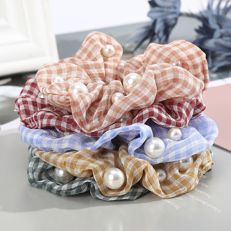 Dây Buộc Tóc Đính Ngọc Trai Xinh Xắn Dành Cho Nữ