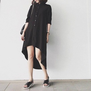 ĐẦM MULLET ĐEN D248