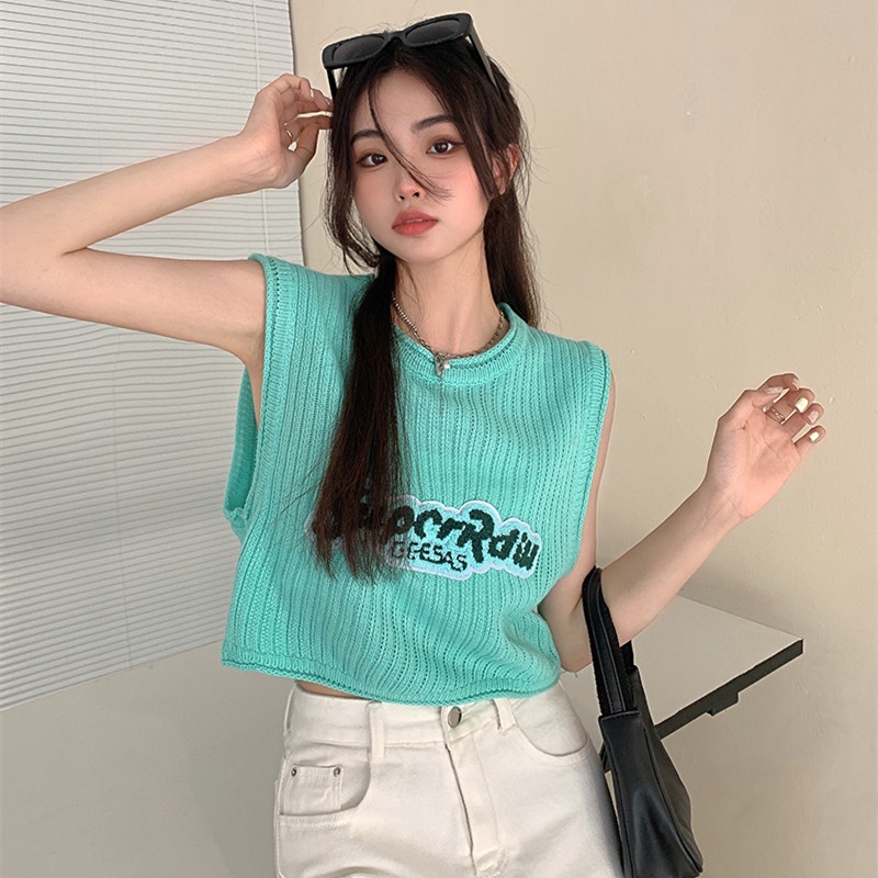 Áo Thun SáT NáCh Thêu Chữ ThờI Trang Cho Nữ