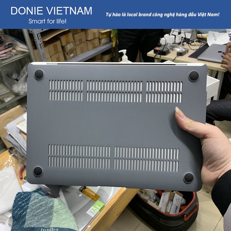 Combo Case, Ốp Cho Macbook Kèm Phủ Phím Nhiều Màu Bảo Vệ Chống Trầy Xước Va Đập Tốt