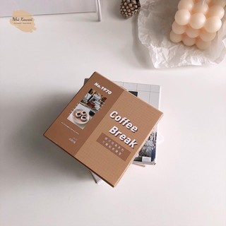 Bộ Sticky Note Galaxy Letter, Hộp 50 Tờ Giấy Note Vintage Có Thể Dán