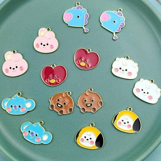 Phụ kiện làm đồ trang sức thủ công dễ thương 7 kiểu kpop bts bt21
