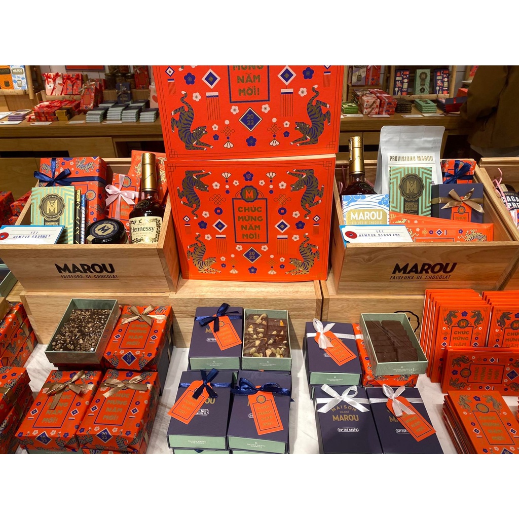 QUÀ TẶNG 8-3 - Set Socola, Cacao Marou Maison trọn bộ