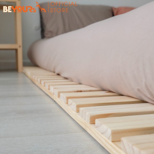 Giường Ngủ Pallet Gỗ Thông BEYOURs Skinny Gấp Xếp Gọn Thông Minh Kiểu Nội Thất Lắp Ráp