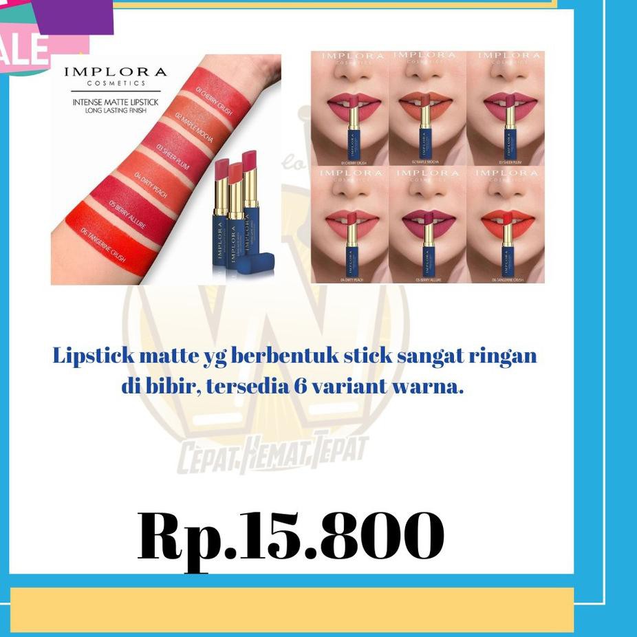 (Hàng Mới Về) Son Lì Lâu Trôi (Owf-713) Implora Intense | BigBuy360 - bigbuy360.vn