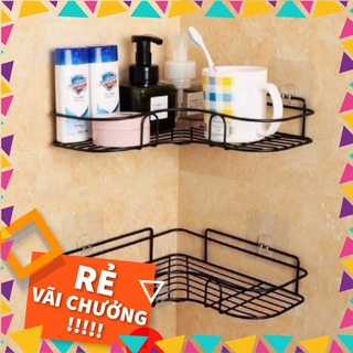 Sale !!! kệ sắt dán góc tường góc vuông tiện dụng vinhquang530