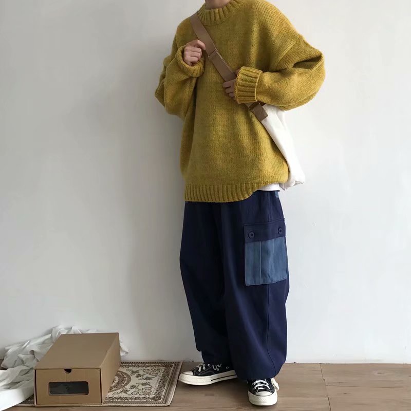 Áo sweater Tay Dài Kiểu Dáng Đơn Giản Thời Trang Dành Cho Cặp Đôi