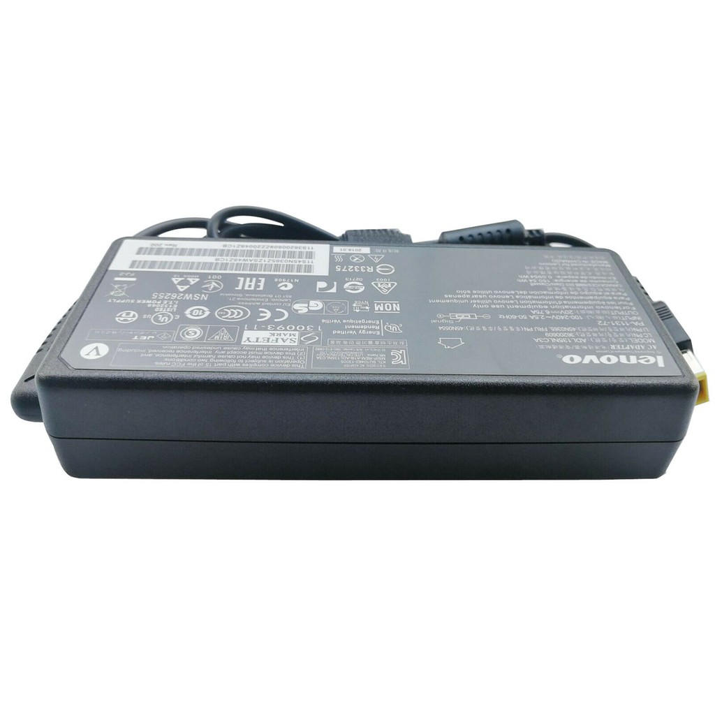 Sạc laptop Lenovo 20V-6.75A  Đầu USB Kim Vuông Zin