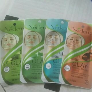mặt nạ đất sét Vedette
