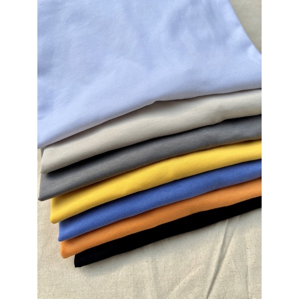 Áo thun tay lỡ oversize nhiều màu chất cotton , phông trơn ngắn tay cổ tròn unisex nam nữ basic The Kim A134
