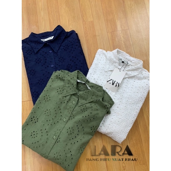 Áo thô thêu oversize Z.R xuất dư xịn
