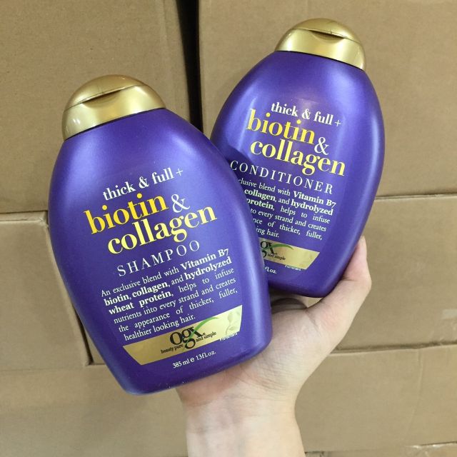 DẦU GỘI BIOTIN & COLLAGEN của Mỹ