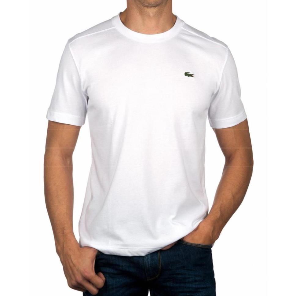 Áo thun Lacoste - T-SHIRT - Áo phông nam ngắn tay cá sấu - Màu đen - Hàng xuất dư - Chất cực đẹp ! *