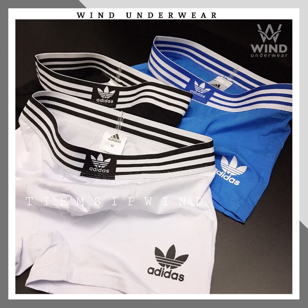 Quần sịp nam boxer cao cấp đẹp chất cotton co giãn 4 chiều siêu thấm hút mồ hôi WIND ADI001