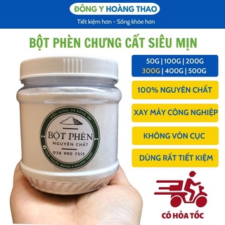 ✅Bột Phèn chua chưng cất nguyên chất (Phèn phi) khử mùi hôi nách, hôi chân hiệu quả