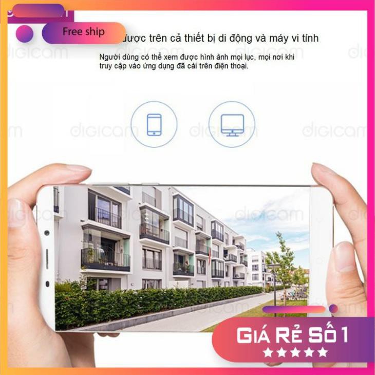 [Bán Sỉ - FreeShip] Camera YooSee ngoài trời Siêu nét 2.0mpx 1080P - 2 Anten W26s | BigBuy360 - bigbuy360.vn