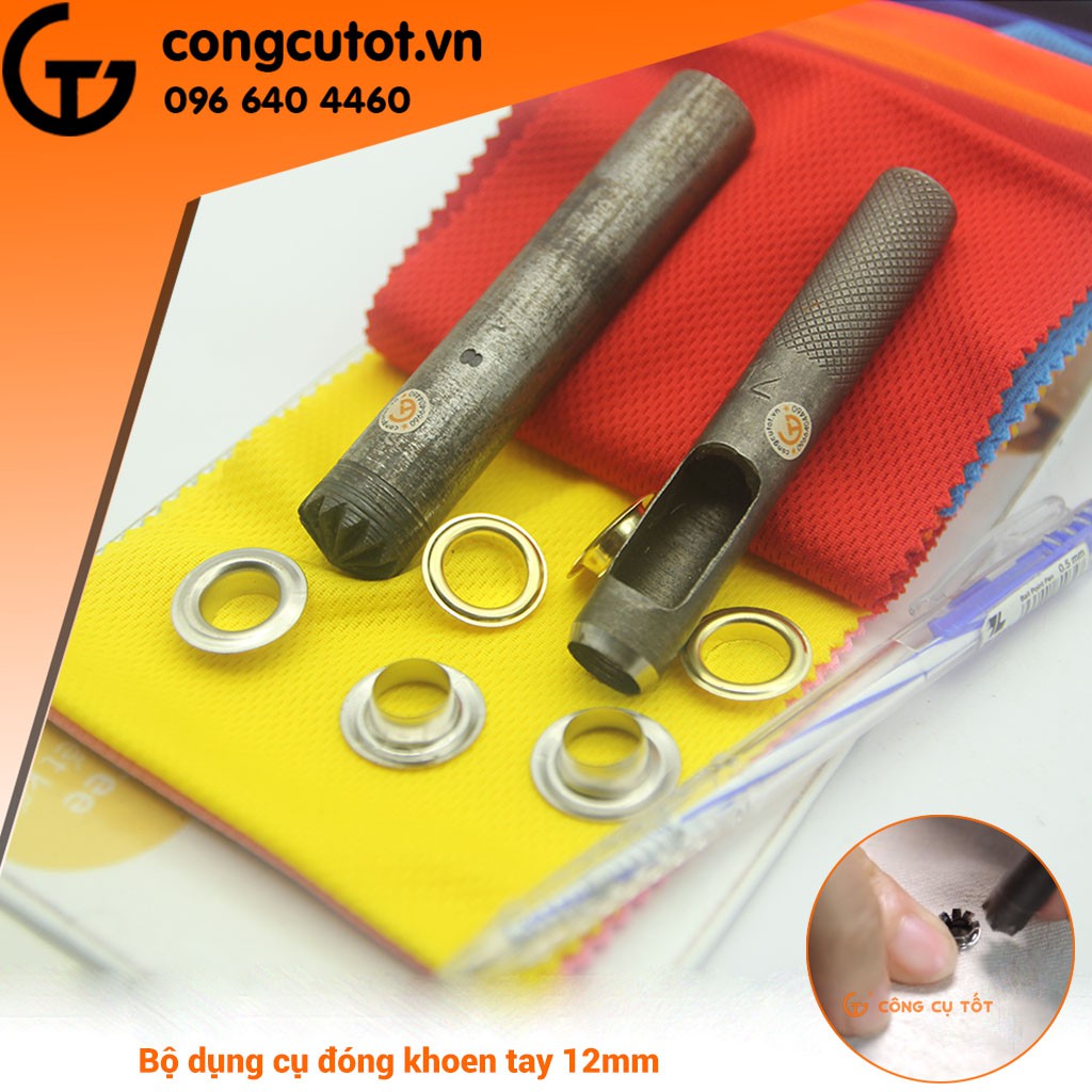 BỘ DỤNG CỤ ĐÓNG KHOEN 12MM GT377