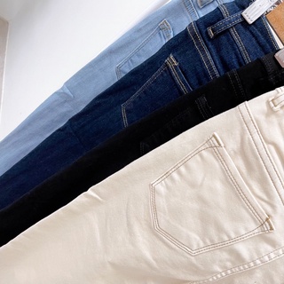 QUẦN SKINNY JEANS AILIE BASIC LƯNG CAO