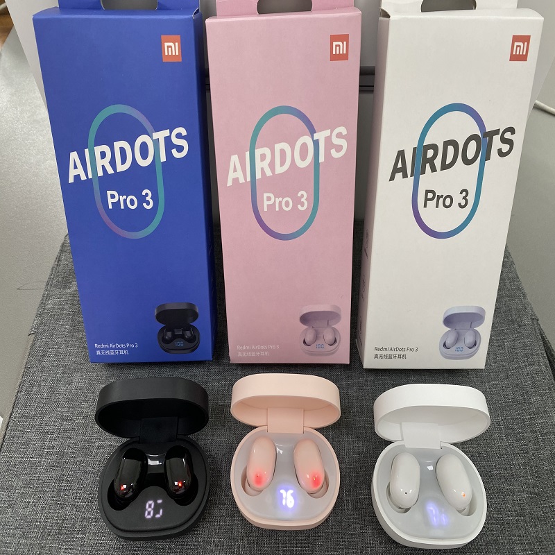 Tai Nghe bluetooth Không Dây xiaomi redmi airdots pro3 Có Micro Loại c 3 Aptx-x