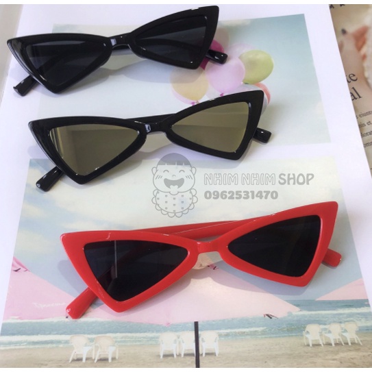 Mắt kính cho bé hình tam giác thời trang chống tia UV