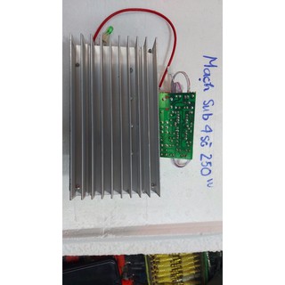 mạch sub 4 sò 250w