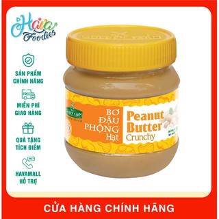 [DATE MỚI NHẤT] Bơ Đậu Phộng Hạt Golden Farm - Peanut Butter Crunchy