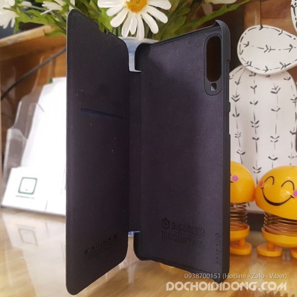 Bao da Samsung A70 Nillkin Qin