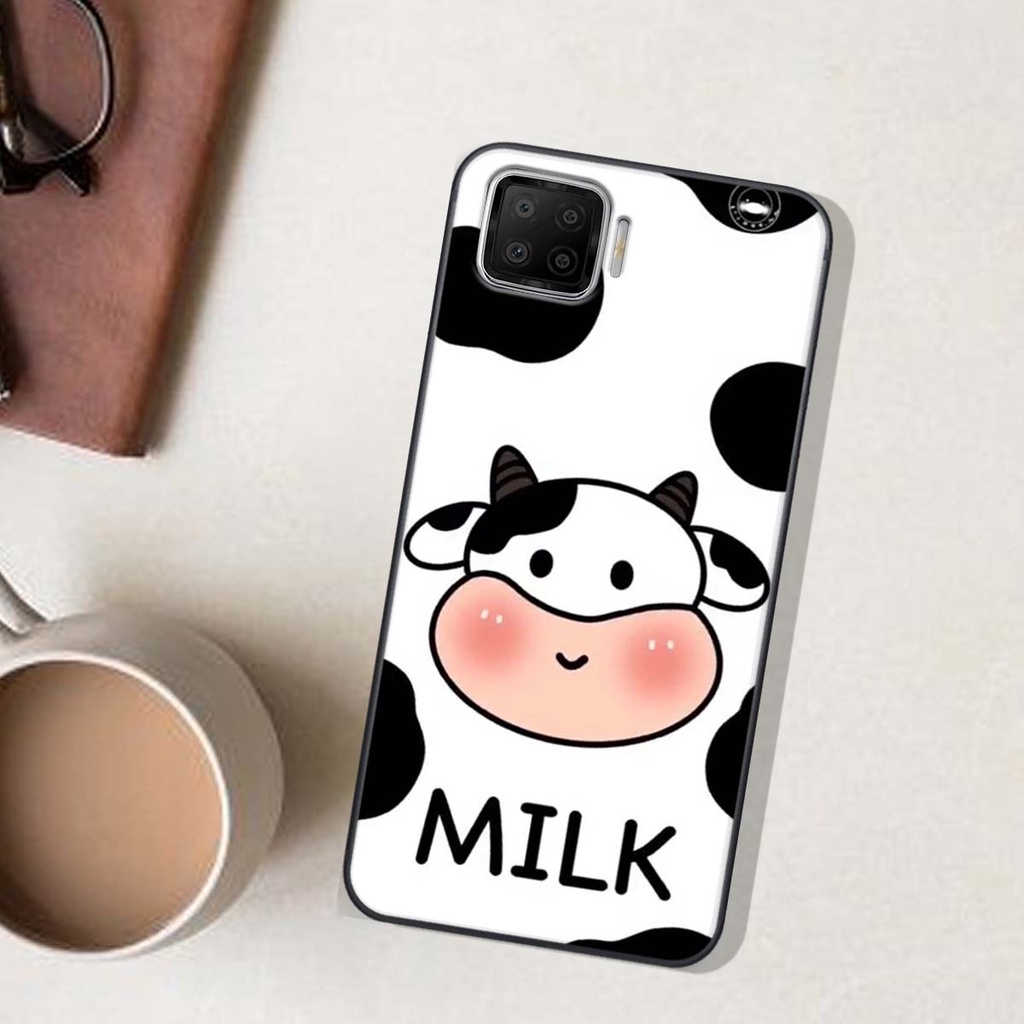 Ốp lưng Oppo A73 in hình Gấu xinh xắn, Bò sữa đáng yêu,  ĐẸP -  RẺ - XINH - ĐỘC ĐÁO