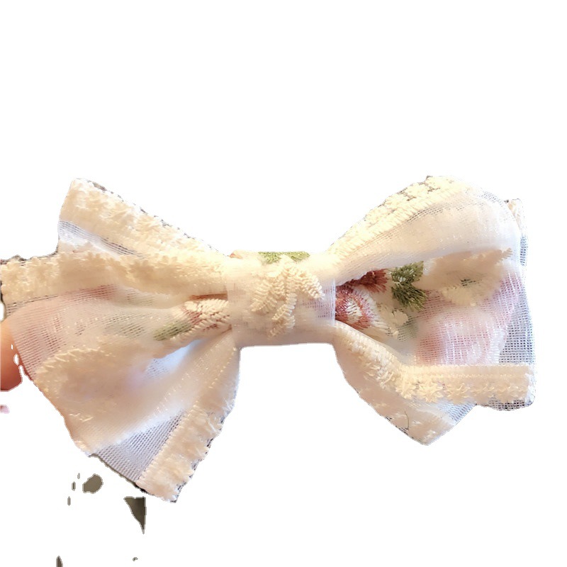 Kẹp tóc kiểu nơ dễ thương thời trang dành cho nữ