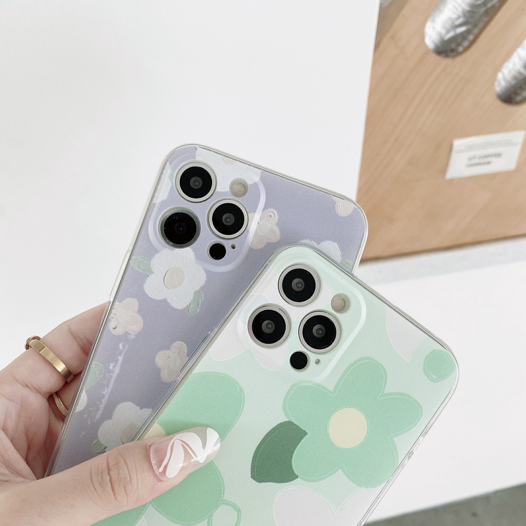 Ốp lưng VIVO Y21 Y33S Y20 Y11 Y12A Y12S V20 Y15S Y50 U10 Y30 Y91C Y20S V11i Y19 S1 Y51 V9 Y91 Y95 Pro case Vỏ điện thoại TPU hoa thời trang