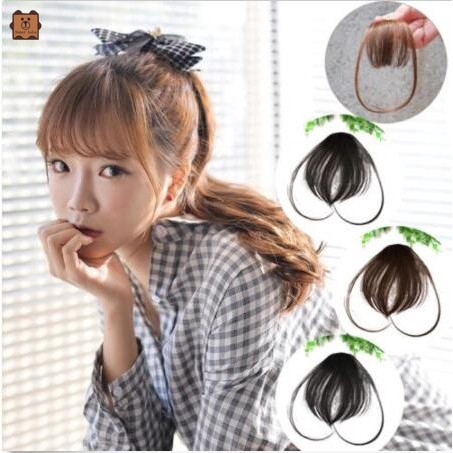 Tóc mái giả dạng kẹp thời trang Hàn Quốc cho nữ