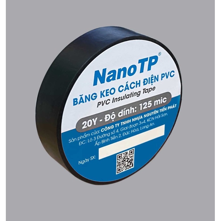 Băng Keo Cách Điện Nano 10Y, 20Y, 30Y Tiến Phát PVC