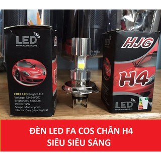 ĐÈN LED FA COS CHÂN H4 SIÊU SIÊU SÁNG