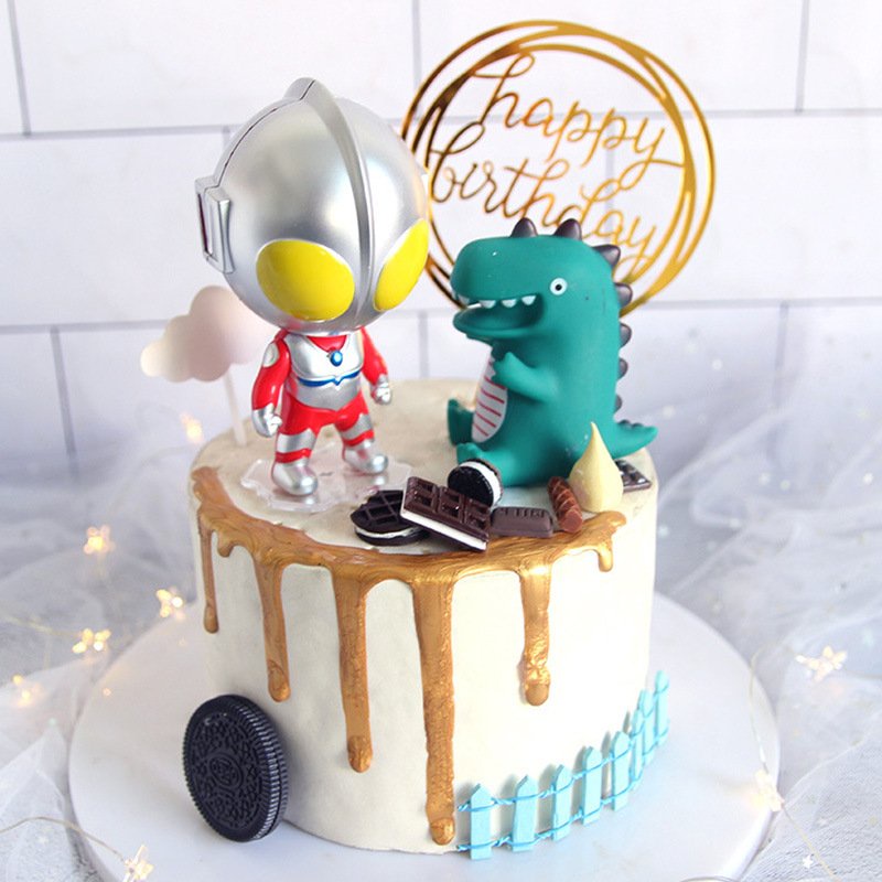 [SIÊU RẺ❤️] – Siêu nhân điện quang (To) - Trang trí bánh sinh nhật bánh kem