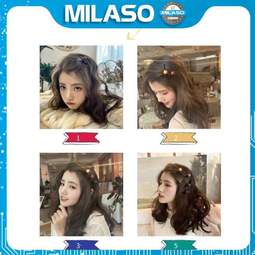Kẹp Tóc Mái MILASO Kẹp Tóc Hàn Quốc Mỏ Vịt Phong Cách Nhiều Màu Xinh Xắn FAH-001254
