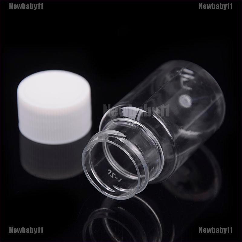 Bộ 2 Chai Nhựa Trong Suốt 30ml Đựng Sơn Tiện Dụng