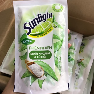 Nước rửa chén Sunlight thiên nhiên túi 550g hàng khuyến mại