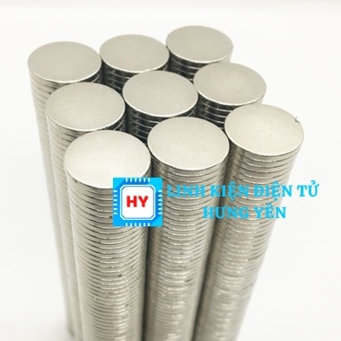 Nam Châm Đất Hiếm Tròn Nhiều Kích Thước