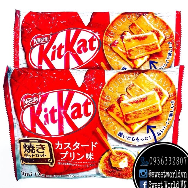 Kitkat vị Cream Brulee - Nhật Bản