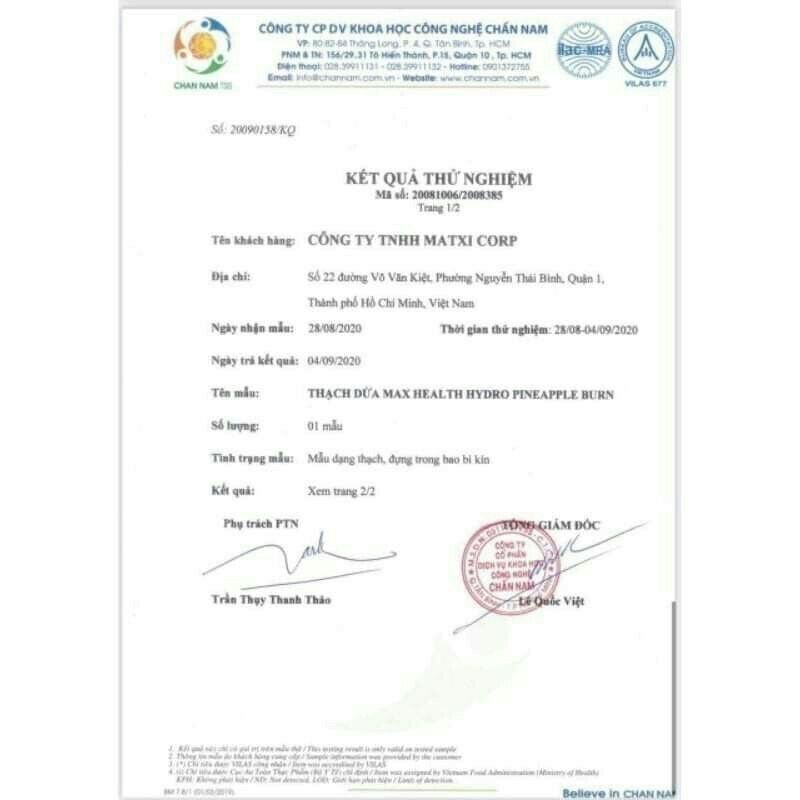 Combo THẠCH DỨA MATXI CORP CHÍNH HÃNG 1 hộp