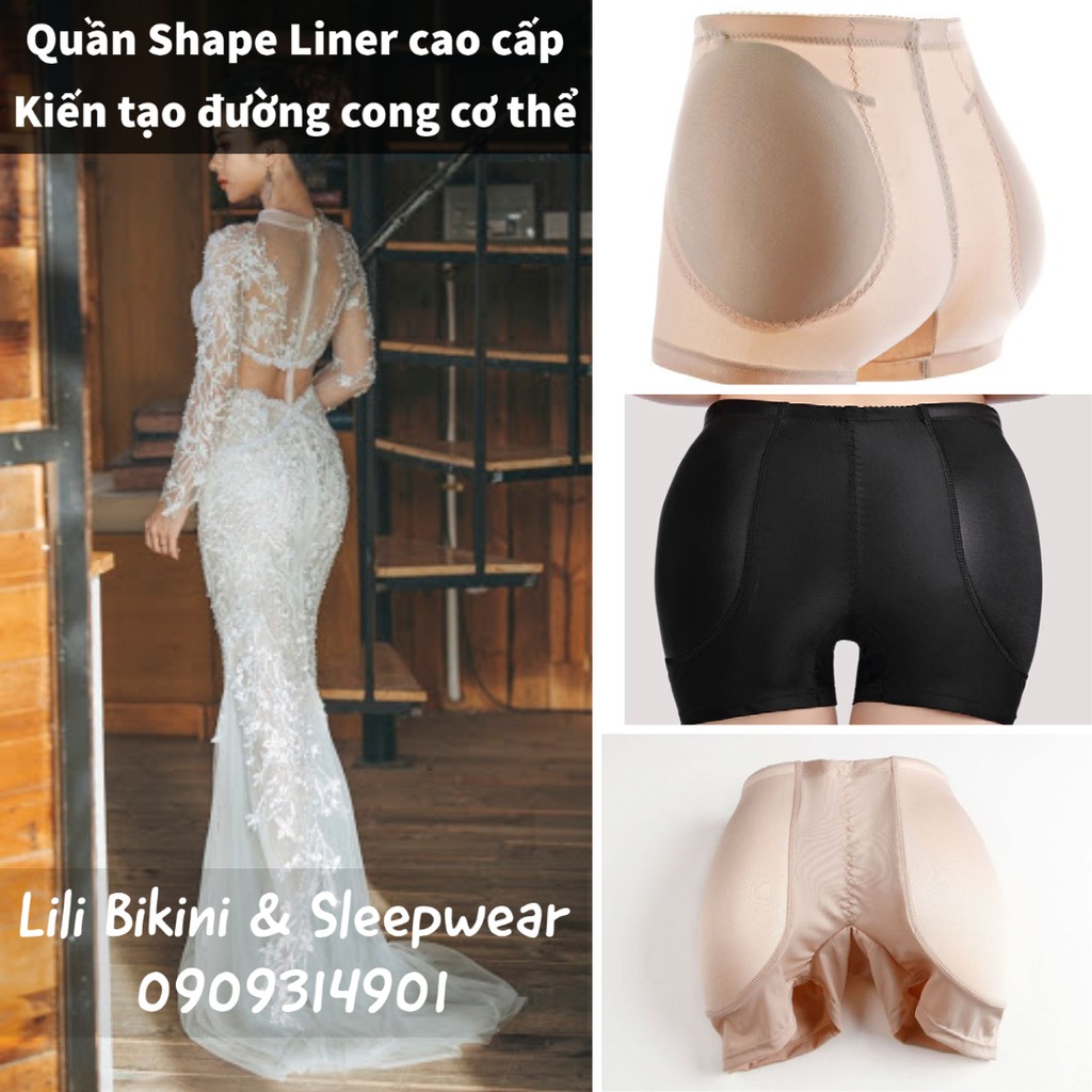 Quần Độn Hông, Nâng Hông, Định Hình Tạo Đường Cong Tự Nhiên khắc phục mông hóp 2 bên mang lại vòng 3 tròn trịa