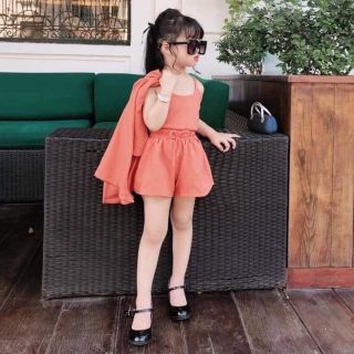 Set vest 3 chi tiết cho bé