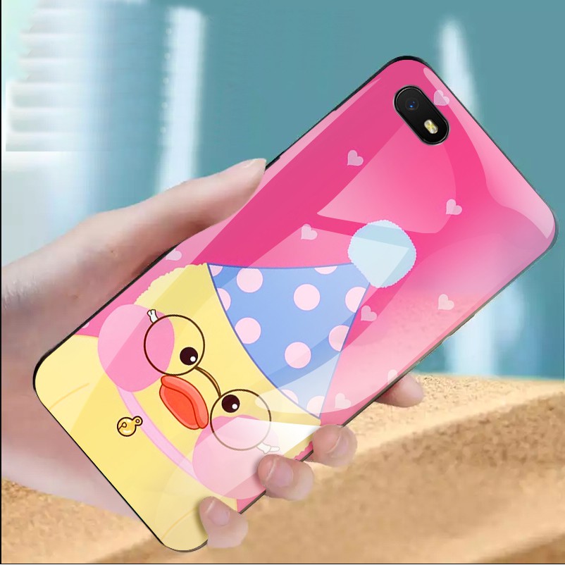 Ốp OPPO A1K/REALME C2 mặt kính gương bóng