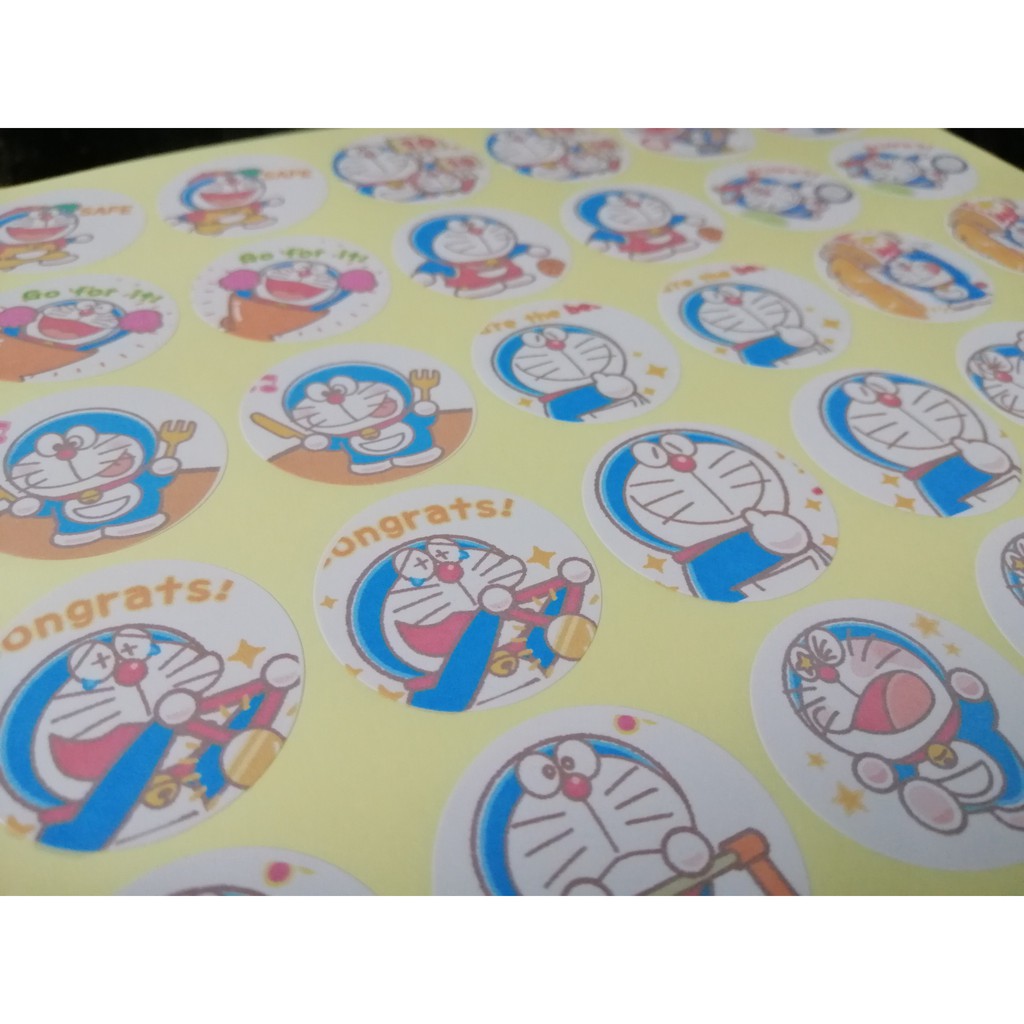 30 HÌNH DÁN Sticker Doraemon - mã 1402