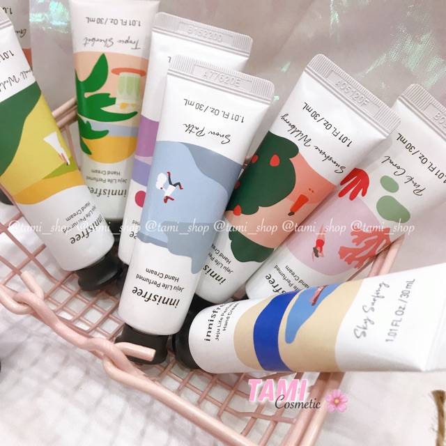 Kem Dưỡng Da Tay Innisfree Jeju File Hand Cream