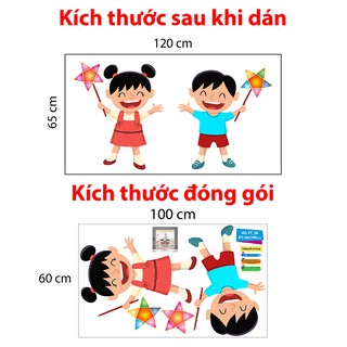 DECAL TRANG TRÍ TRUNG THU SỐ 6