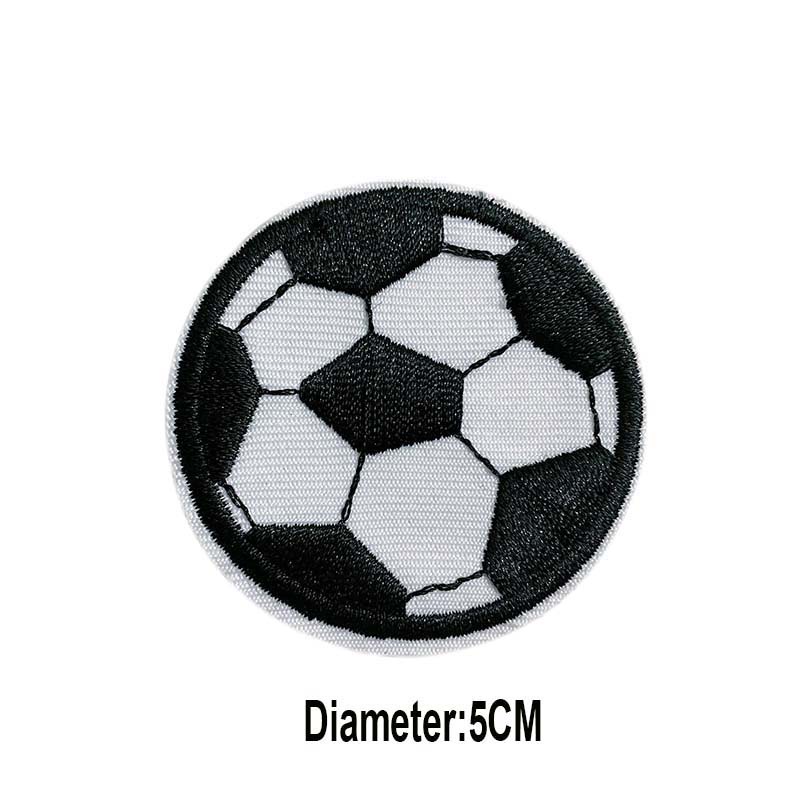 1 Miếng Dán Ủi Lên Quần Áo Trẻ Em / Áo Thun Thêu Họa Tiết Hoạt Hình Dog, Watt, Football