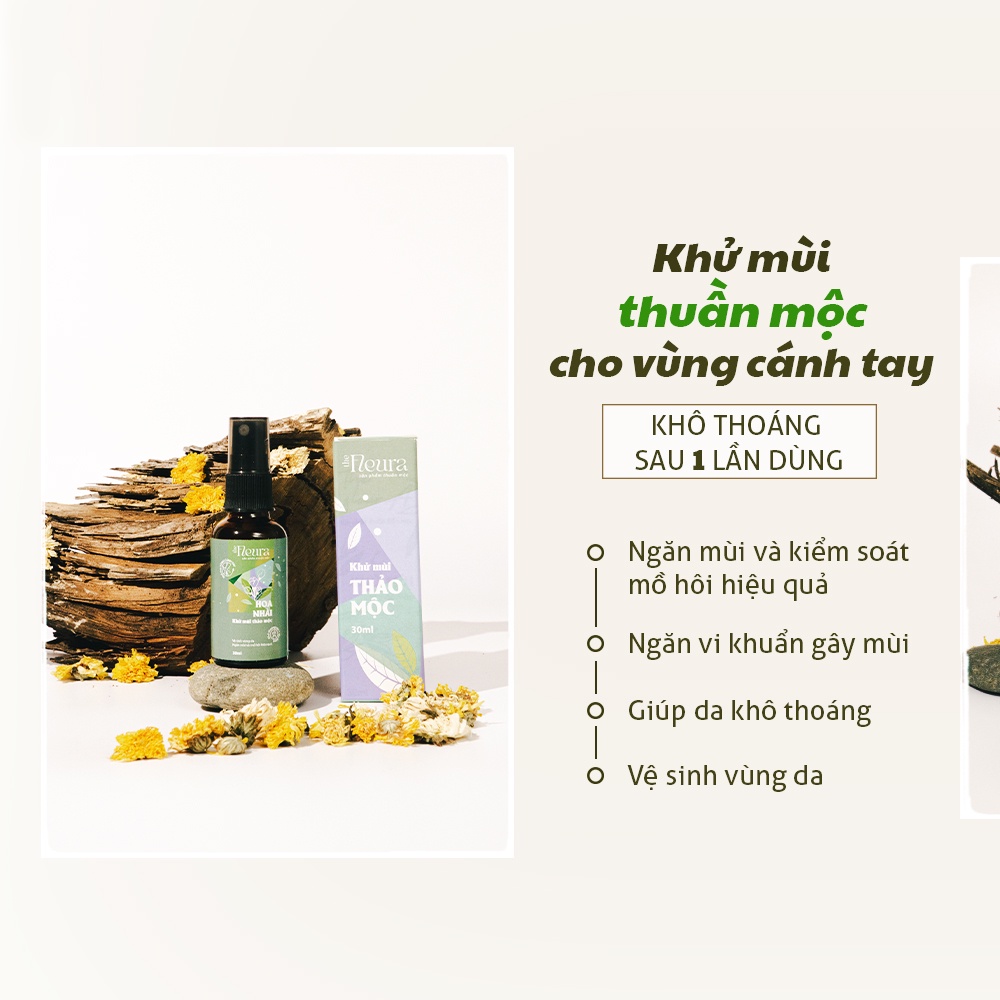 Xịt Khử Mùi Hôi Nách Hoa Nhài The Fleura, Điều Tiết Mồ Hôi Nách, Làm Sạch Da, Ngăn Mùi Hôi Nách An Toàn Hiệu Quả