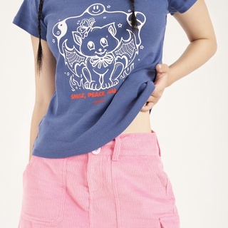 Áo ERRORIST SPB Tee Trắng / Xanh unisex